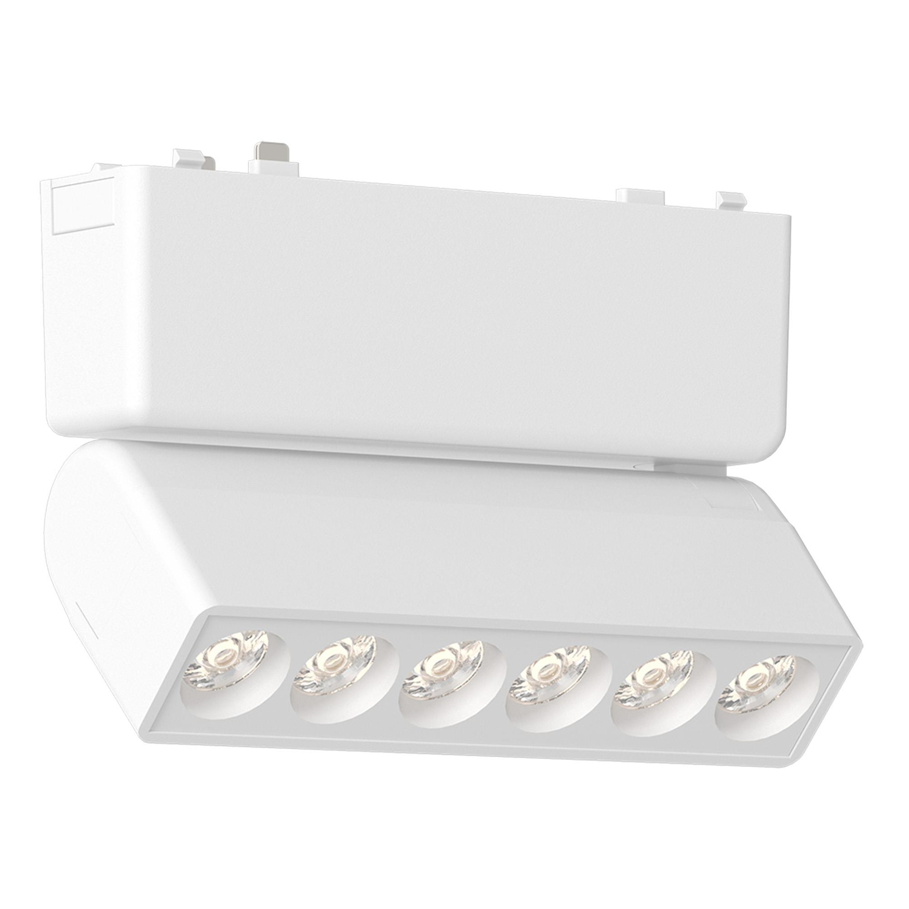 ST LUCE ST675.536.06 Магнитный трековый светильник Белый LED 1*6W 3000K 360Lm Ra>90 >90 IP20 L122xW26xH82 48V фото