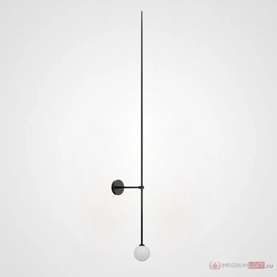 ImperiumLoft Настенный светильник LINES Ball 200 Black фото