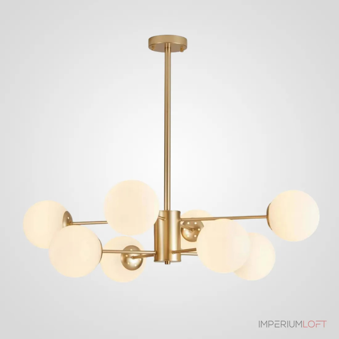 ImperiumLoft Потолочная люстра ROUNDI BRASS L8 фото