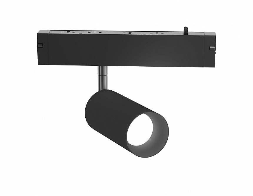 Ambrella Светильник трековый светодиодный Magnetic SMART 220V 25mm GL8005 BK черный IP20 9W 3000-6000K 24° D50*125 фото