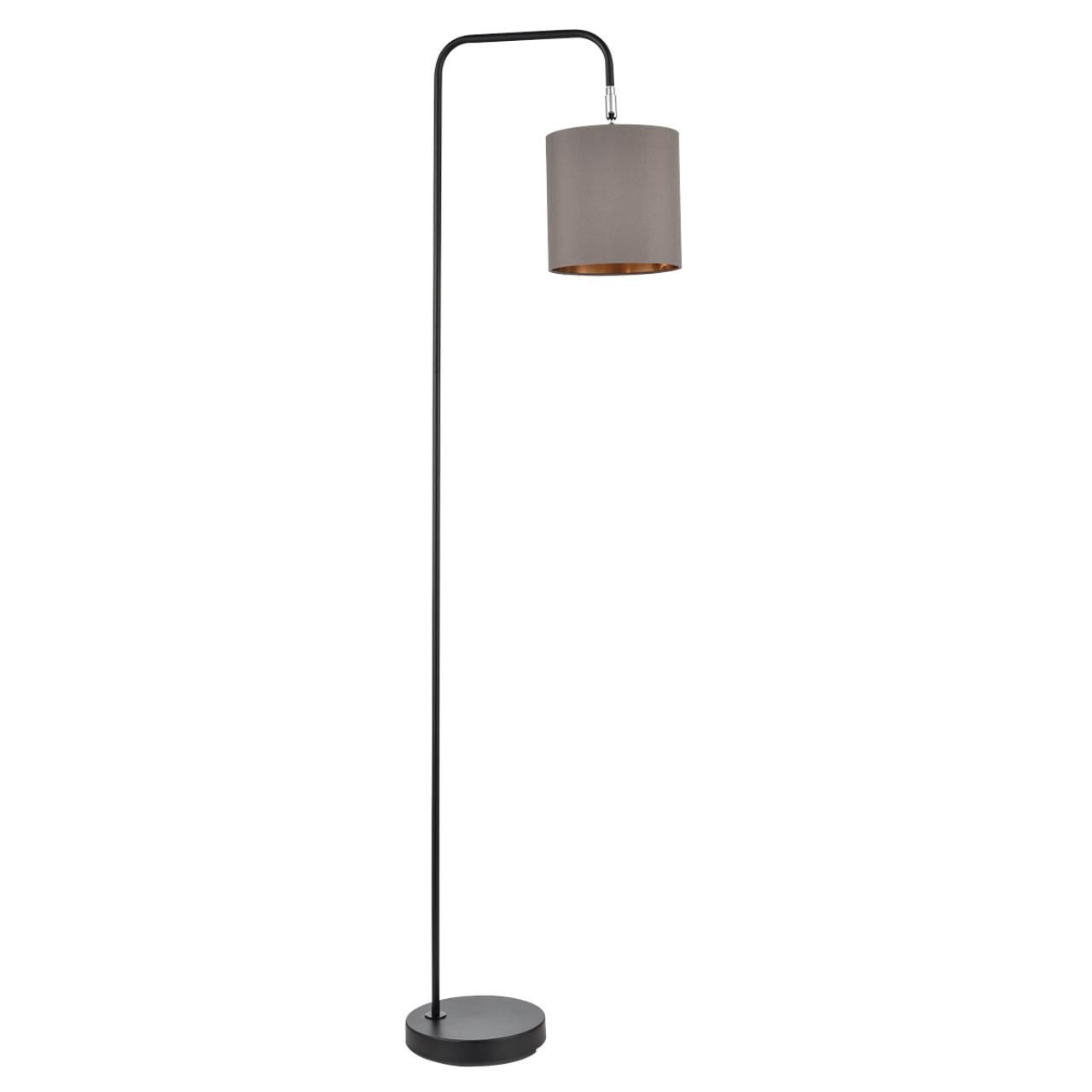 Lumion 8037/1F MODERNI LN24 черный/серый/золотой, металл/текстиль Торшер Е27 60W 220V ELSA фото