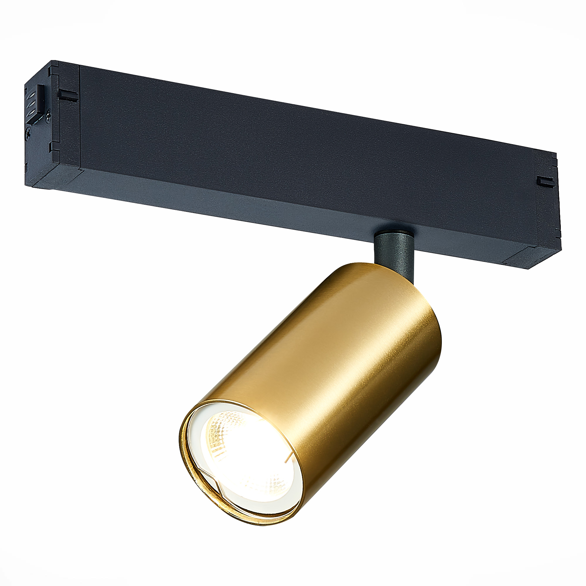ST LUCE ST503.206.01 Светильник трековый Золотистый GU10 1*50W  IP20 L100xW54xH142 180-240V Без ламп фото