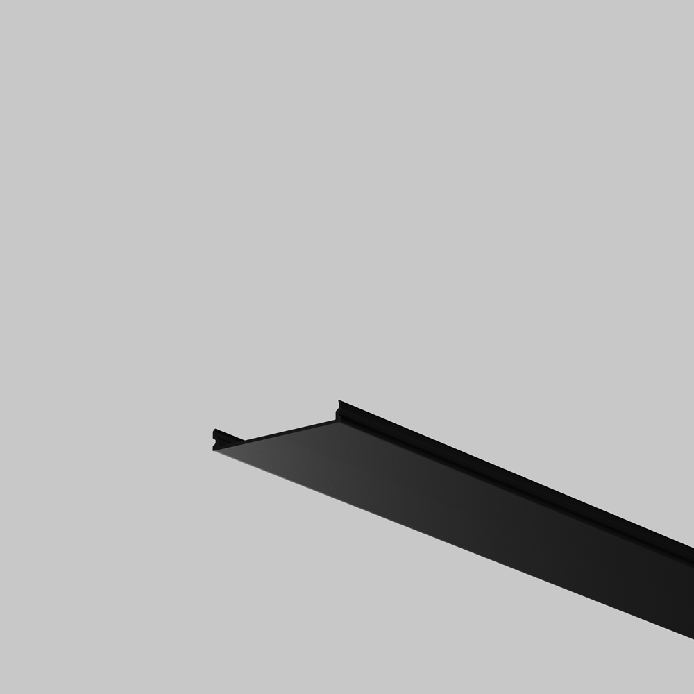 Maytoni Led Strip Рассеиватель для профиля 35×35 (Чёрный, 3 м), ALM-35-B-DF-3M фото