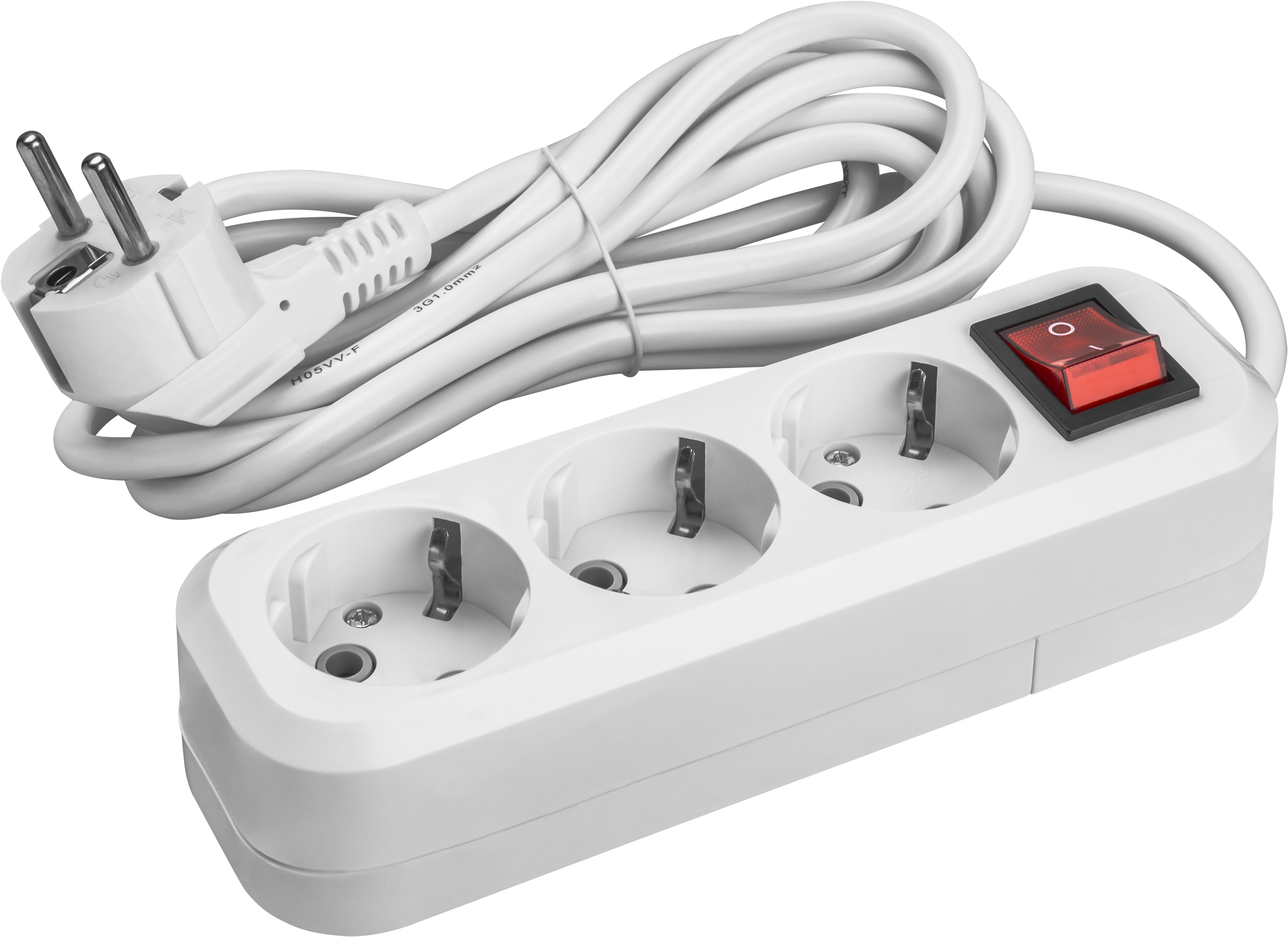 Удлинитель ОНЛАЙТ 3гн 3м з/к выкл ПВС 3х1 OPE-S-03-300-ESC-3x1 (45)