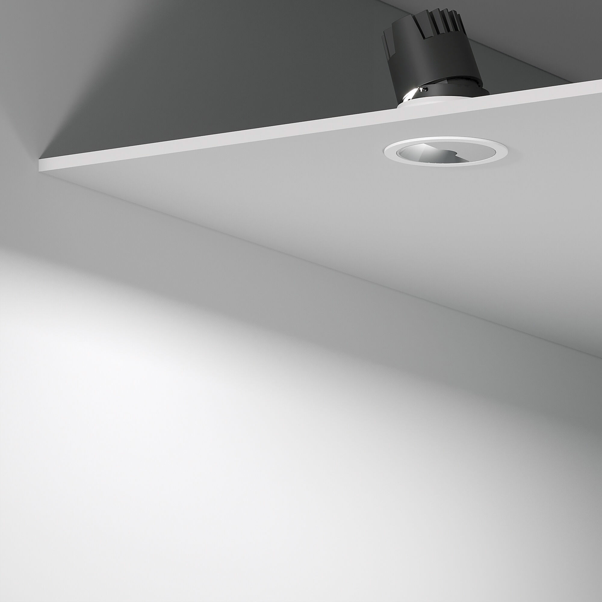 Elektrostandard 25090/LED 10W 4000K белый/хром Потолочный светодиодный светильник фото