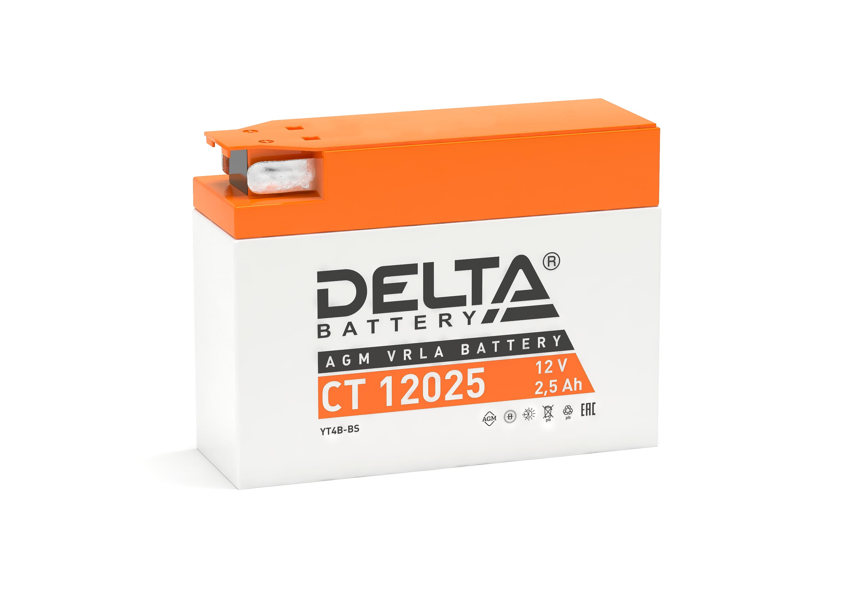 Delta Аккумулятор CT 12025 (12V/2.5Ah) фото