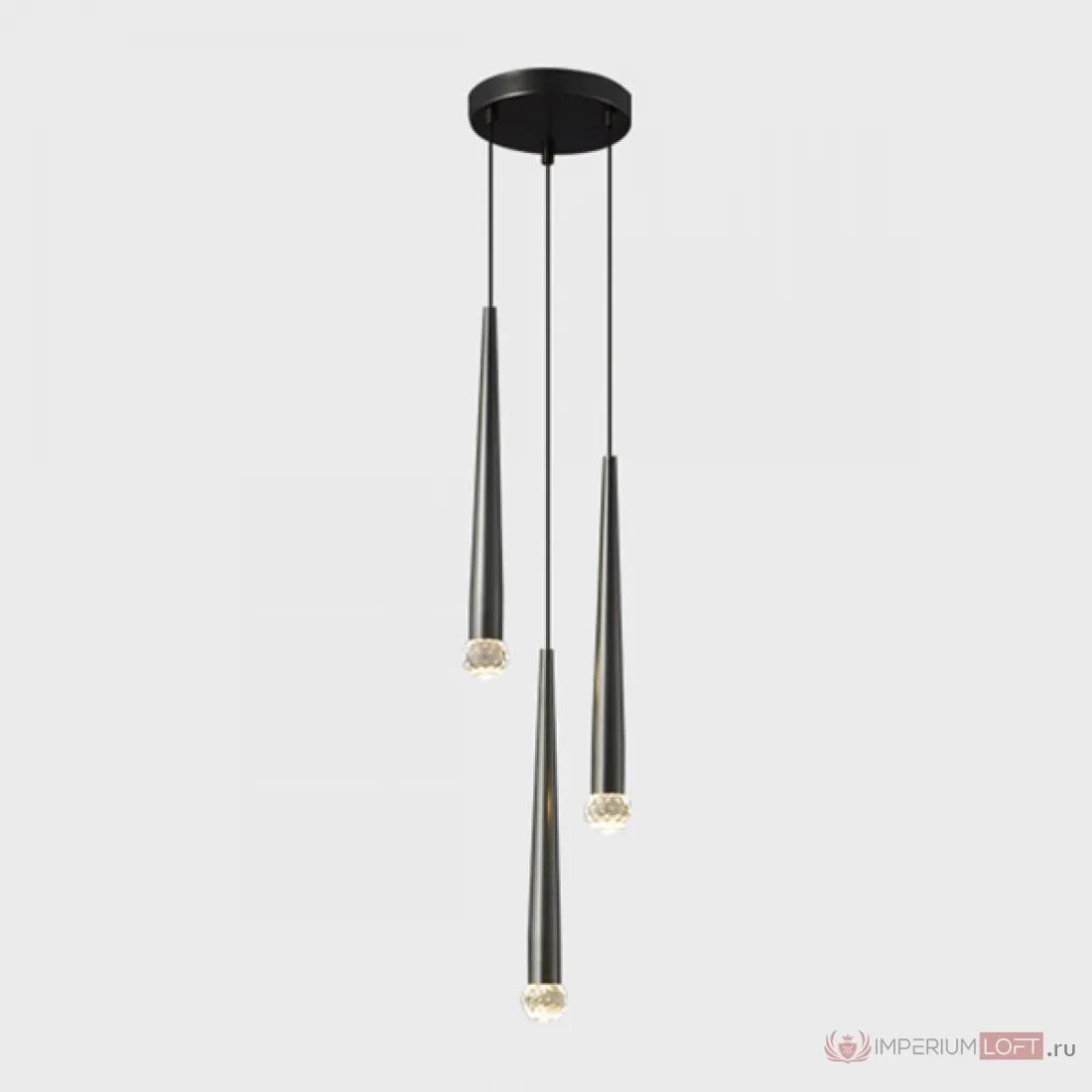 ImperiumLoft Подвесной светильник MAGRIT LUX MORE L3 Black фото