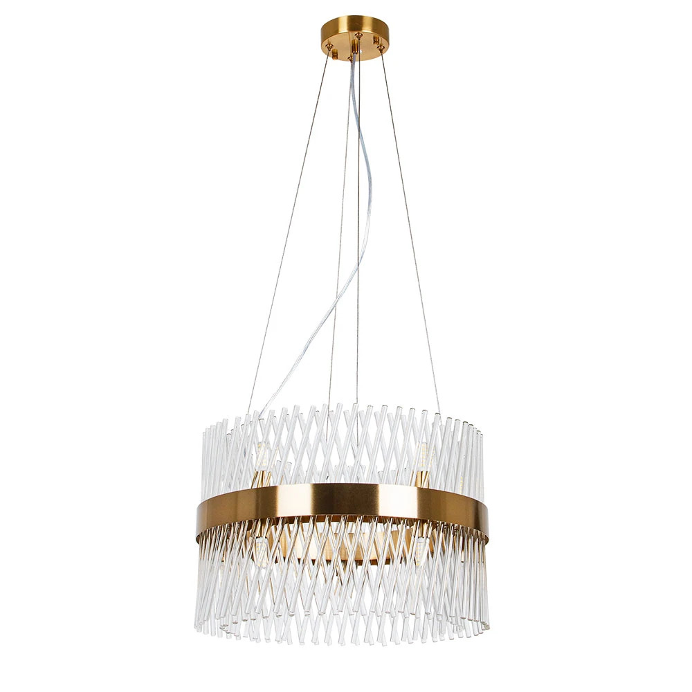 Arte Lamp A1073LM-10PB ACAPULCO Подвесная люстра фото