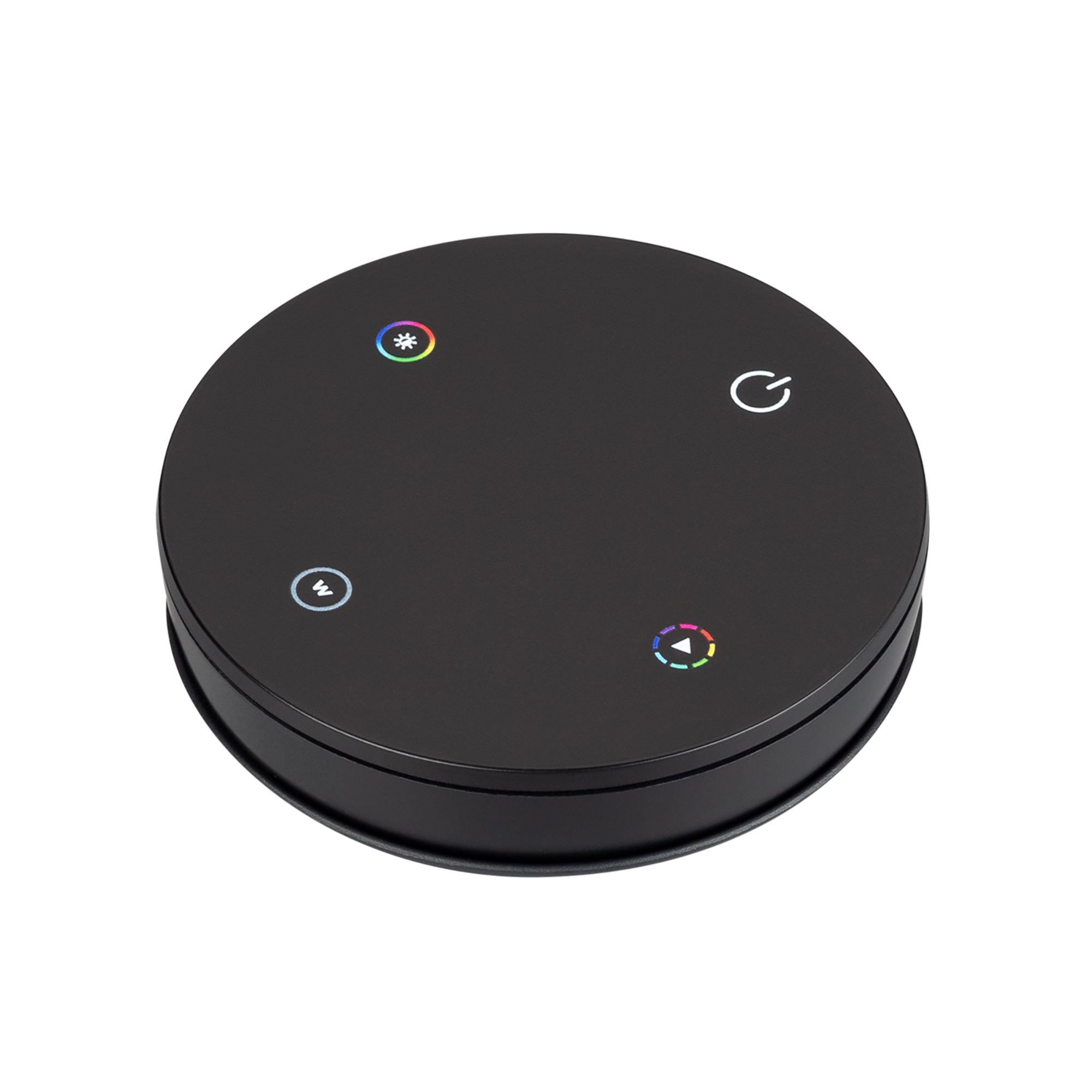 Arlight INTELLIGENT Пульт SMART-801-22-1G-RGBW Black (3V, Magnet, 2.4G) (IP20 Пластик, 5 лет) фото