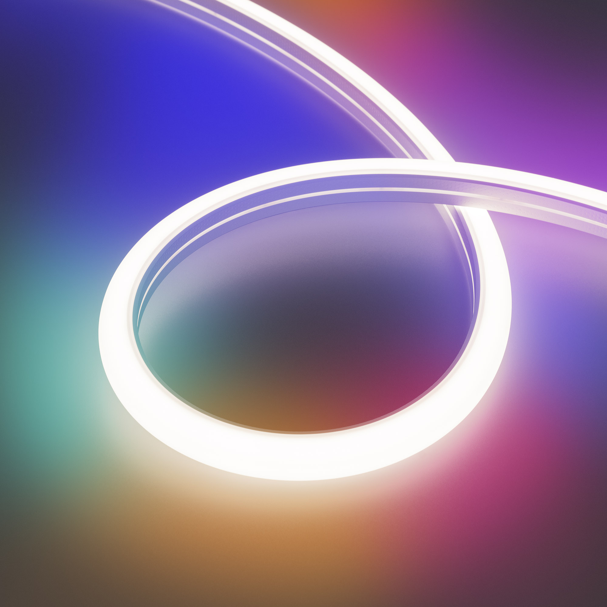 Arlight Лента герметичная DMX MOONLIGHT-TOP-B84-16x15mm 24V RGB (18 W/m, IP67, 5m, wire x2) (Боковой вывод кабеля) фото