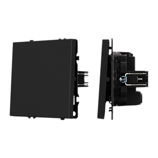 Arlight Механизм выключателя одноклавишный перекрёстный SWT-NOBE-MKX1-SFPL-BK (230V, 10A) (Черный оникс) фото