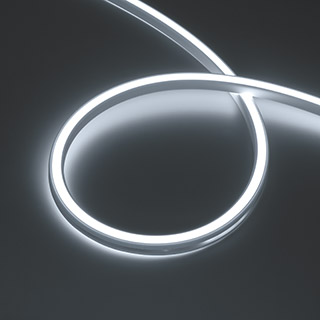 Arlight Лента герметичная WAVE-SIDE-DOUBLE-A120-16x15mm 24V White6000 (15 W/m, IP67, 5m, wire x1) (Вывод боковой, 5 лет) фото