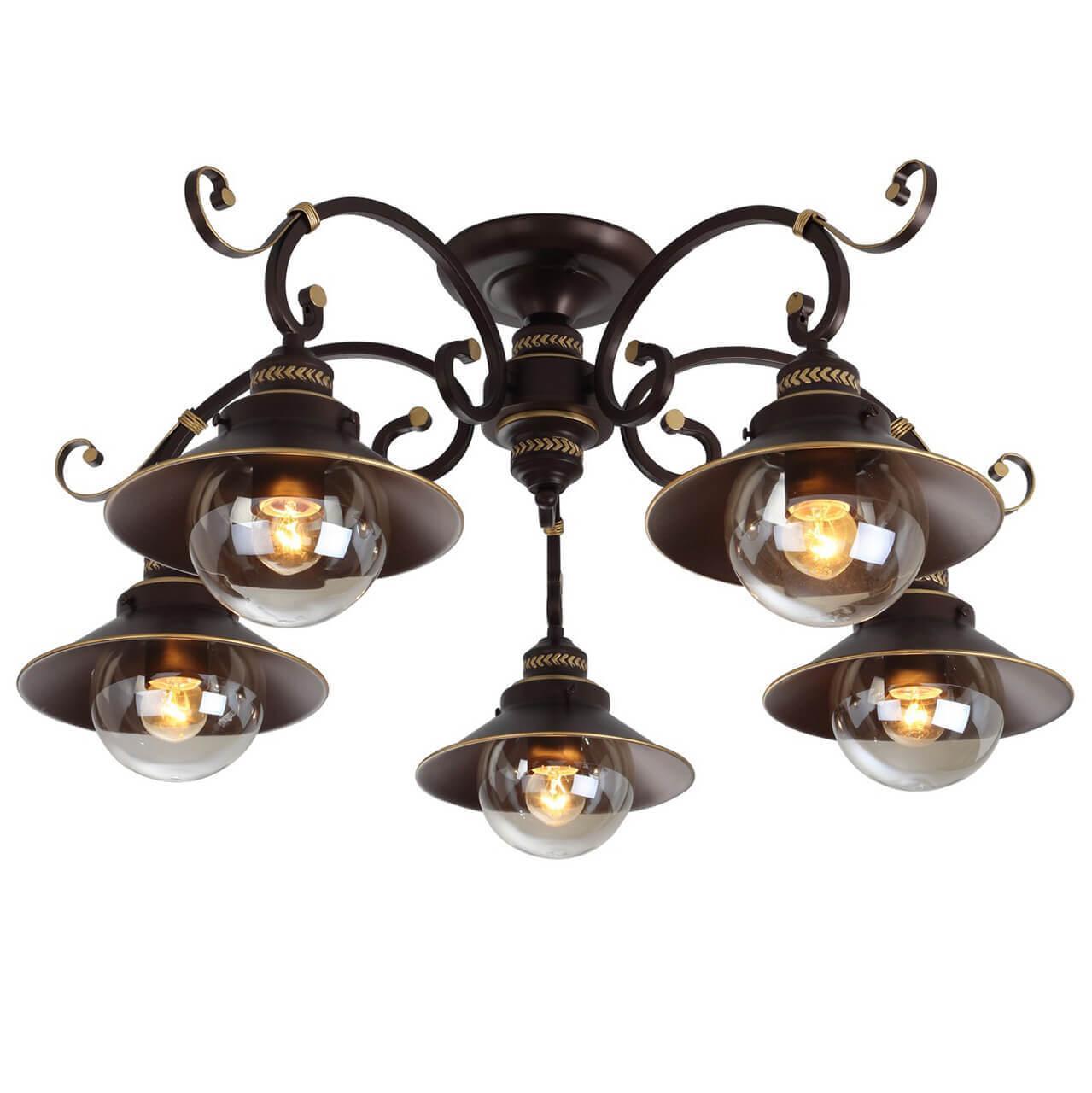 Arte Lamp A4577PL-5CK GRAZIOSO Потолочная люстра фото