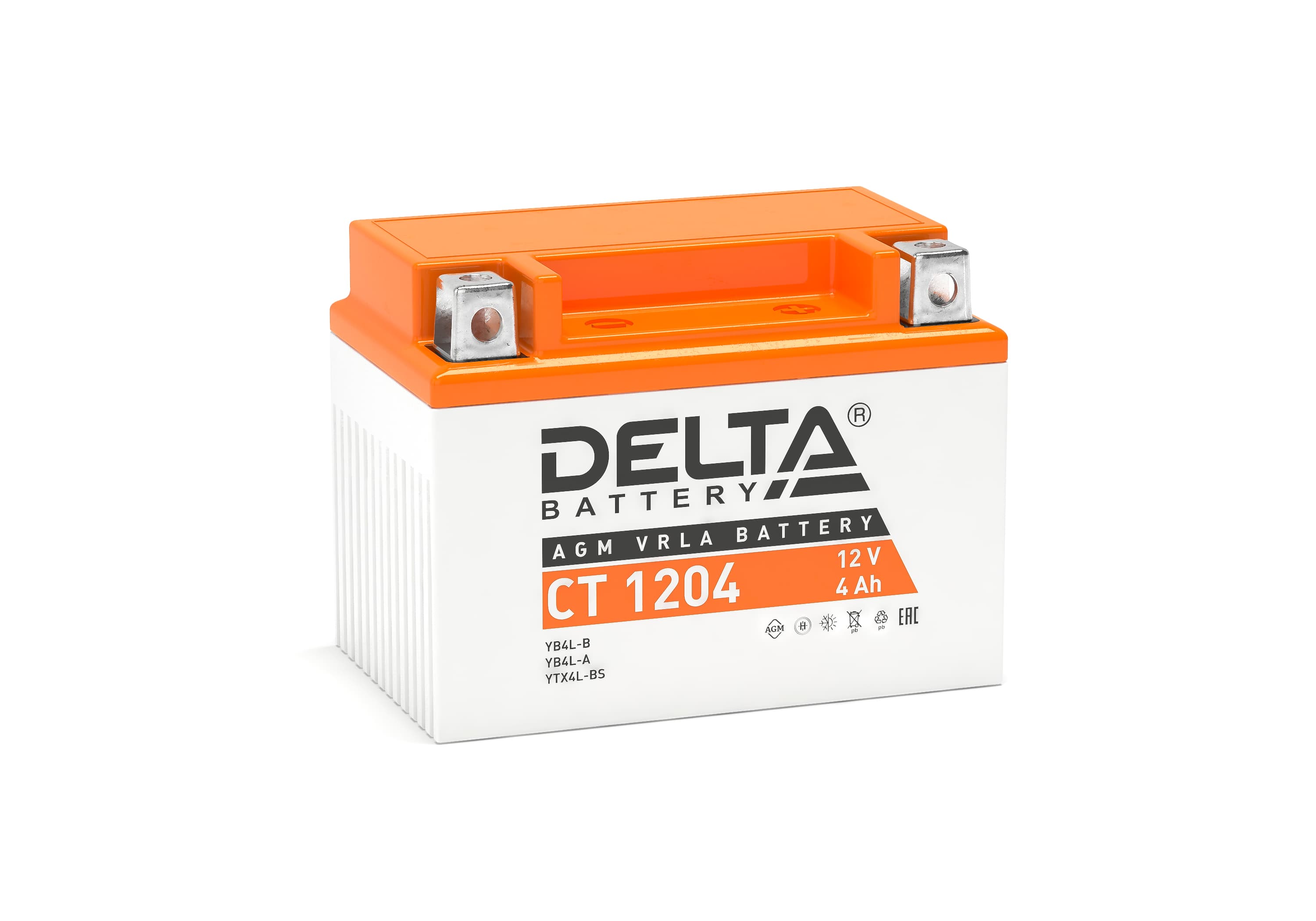 Delta Аккумулятор CT 1204 (12V/4Ah) фото