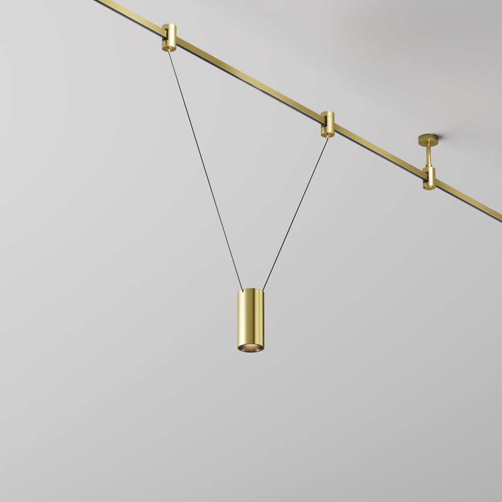 Maytoni Technical Трековый подвесой светильник Focus Led Flarity 3000K 12Вт 36° фото