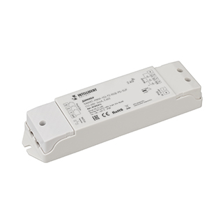 Arlight INTELLIGENT Диммер SMART-PWM-103-72-RGB-PS-SUF Grey (12-48V, 3x6A, 2.4G) (IARL, IP20 Пластик, 5 лет) фото