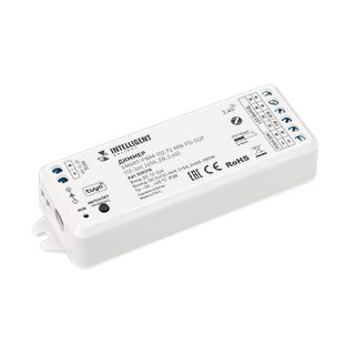 Arlight INTELLIGENT ARLIGHT Диммер SMART-PWM-102-72-MIX-PD-SUF (12-36V, 2x5A, ZB, 2.4G) (IARL, Пластик) фото