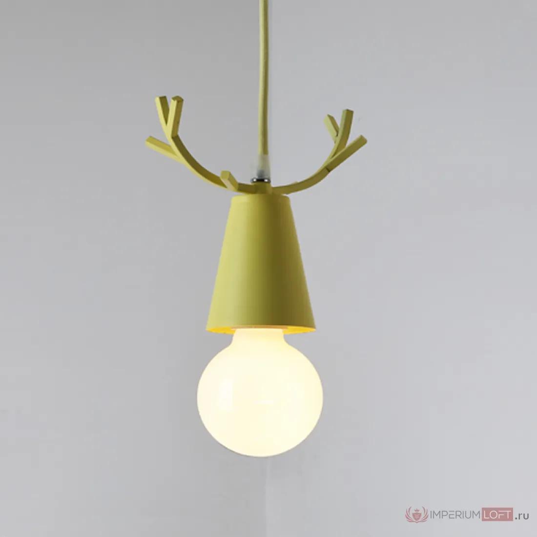 ImperiumLoft Подвесной светильник DEER ONE Желтый фото