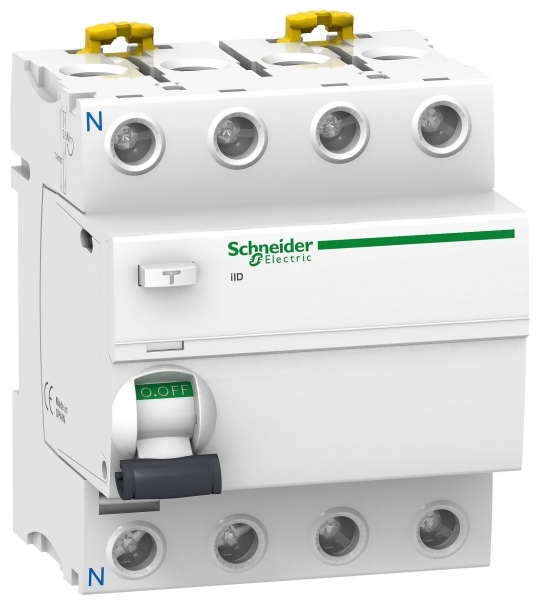 Schneider Electric Acti 9 Устройство защитного отключения (УЗО) iID 4P 25A 30mA AC фото