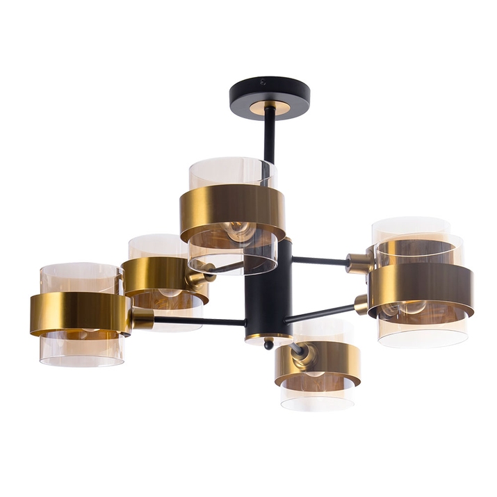 Arte Lamp A8205SP-6BK СВЕТИЛЬНИК ПОДВЕСНОЙ фото