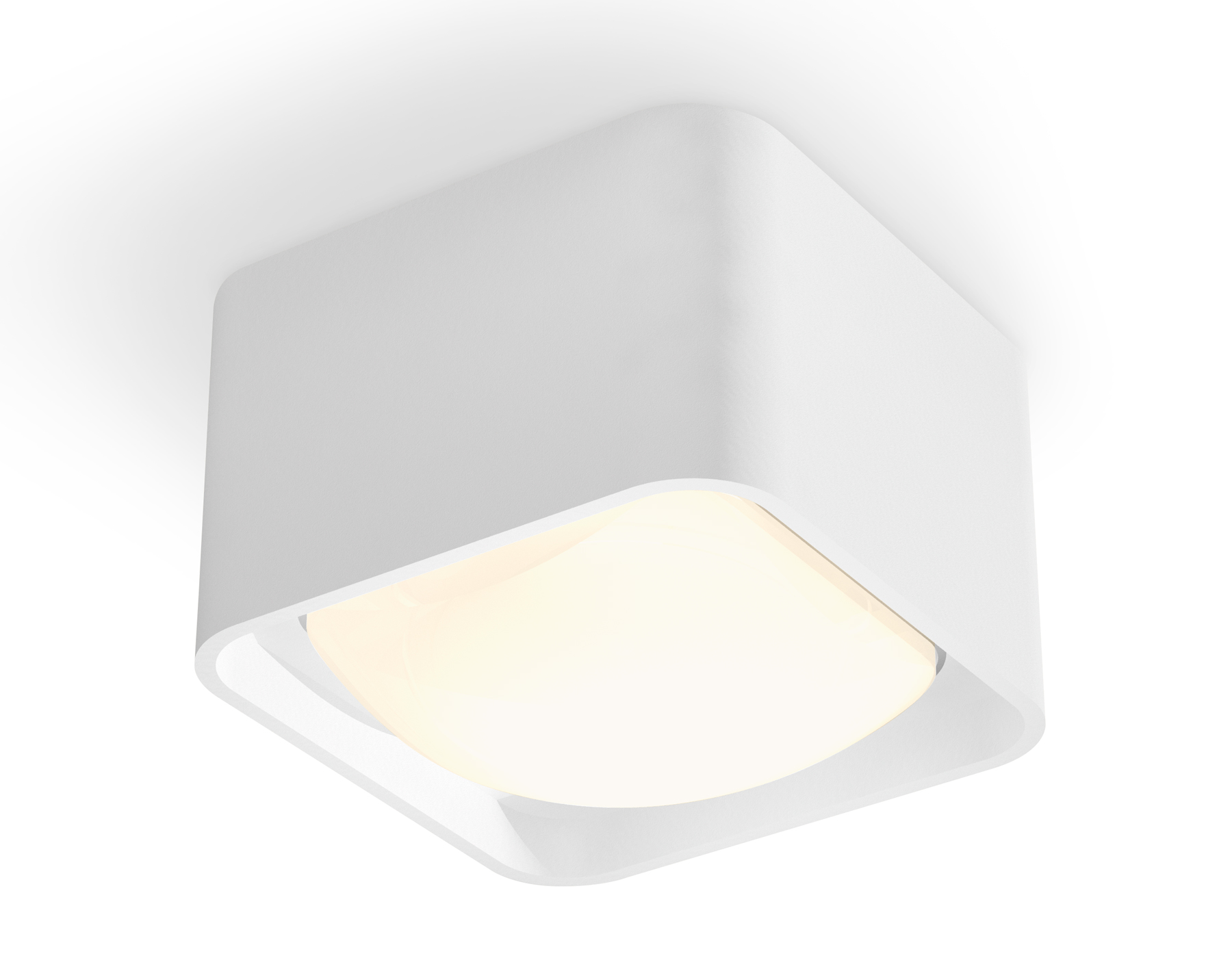 Ambrella Комплект накладного светильника с акрилом XS7832022 SWH/FR белый песок/белый матовый MR16 GU5.3 (C7832, N7756) фото