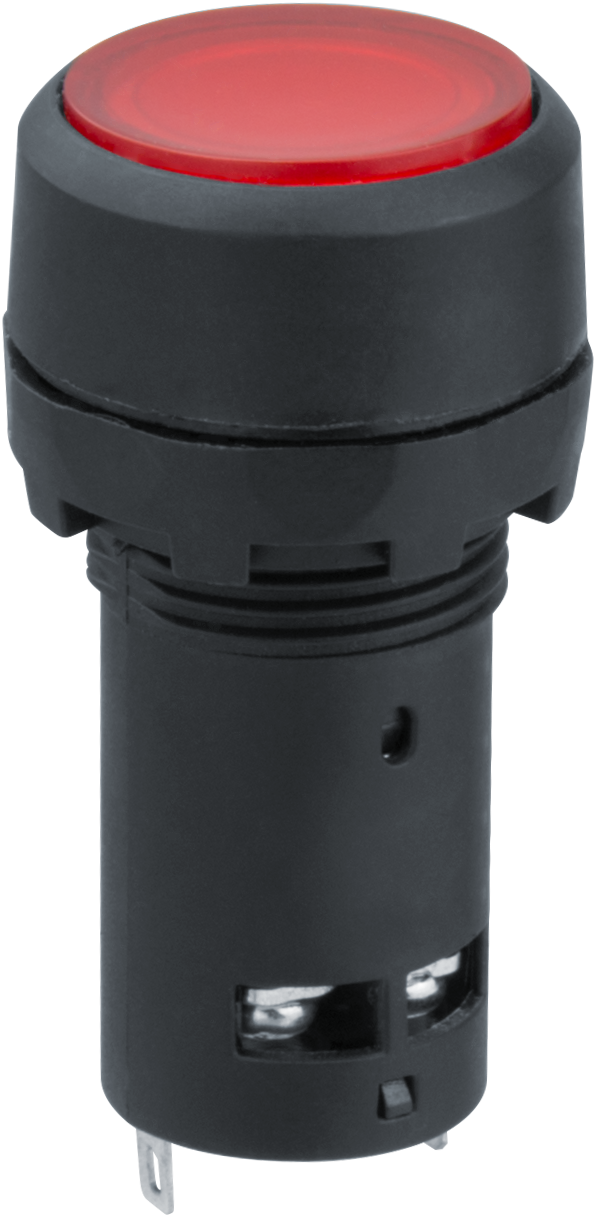 Кнопка Navigator NBI-B-09-R красная с подсветкой d22мм 230В NO+NC (240/20/1)