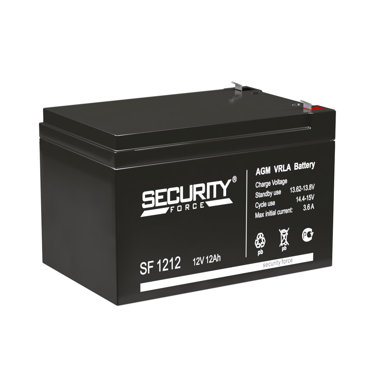 Аккумулятор Security Force SF 1212 (12V/12Ah) фото