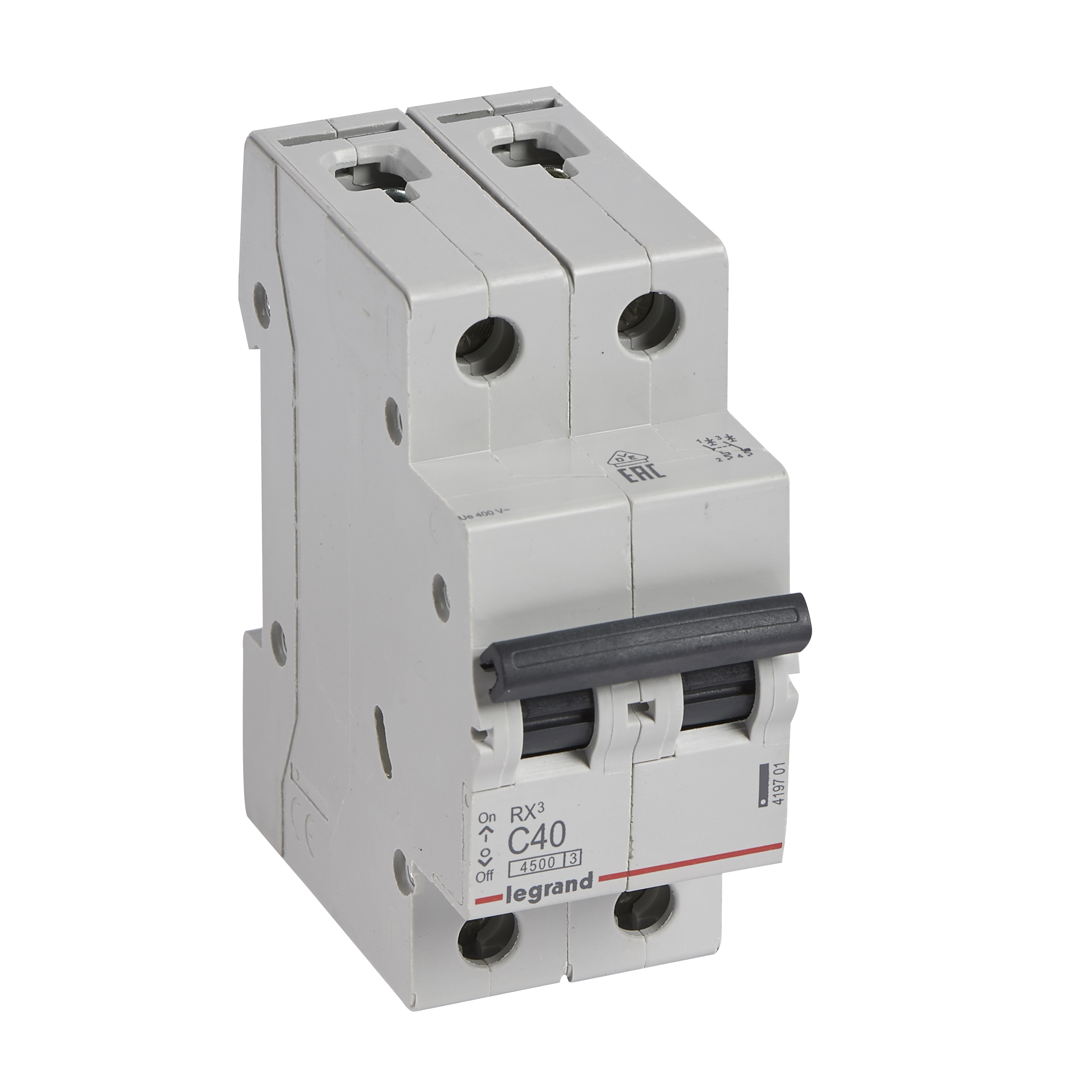 Legrand RX3 Автоматический выключатель 2P 40А (C) 4,5kA. фото