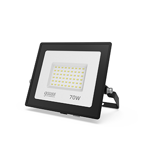 Gauss Прожектор Elementary 70W 4800lm 6500К 175-265V IP65 PROMO черный LED фото