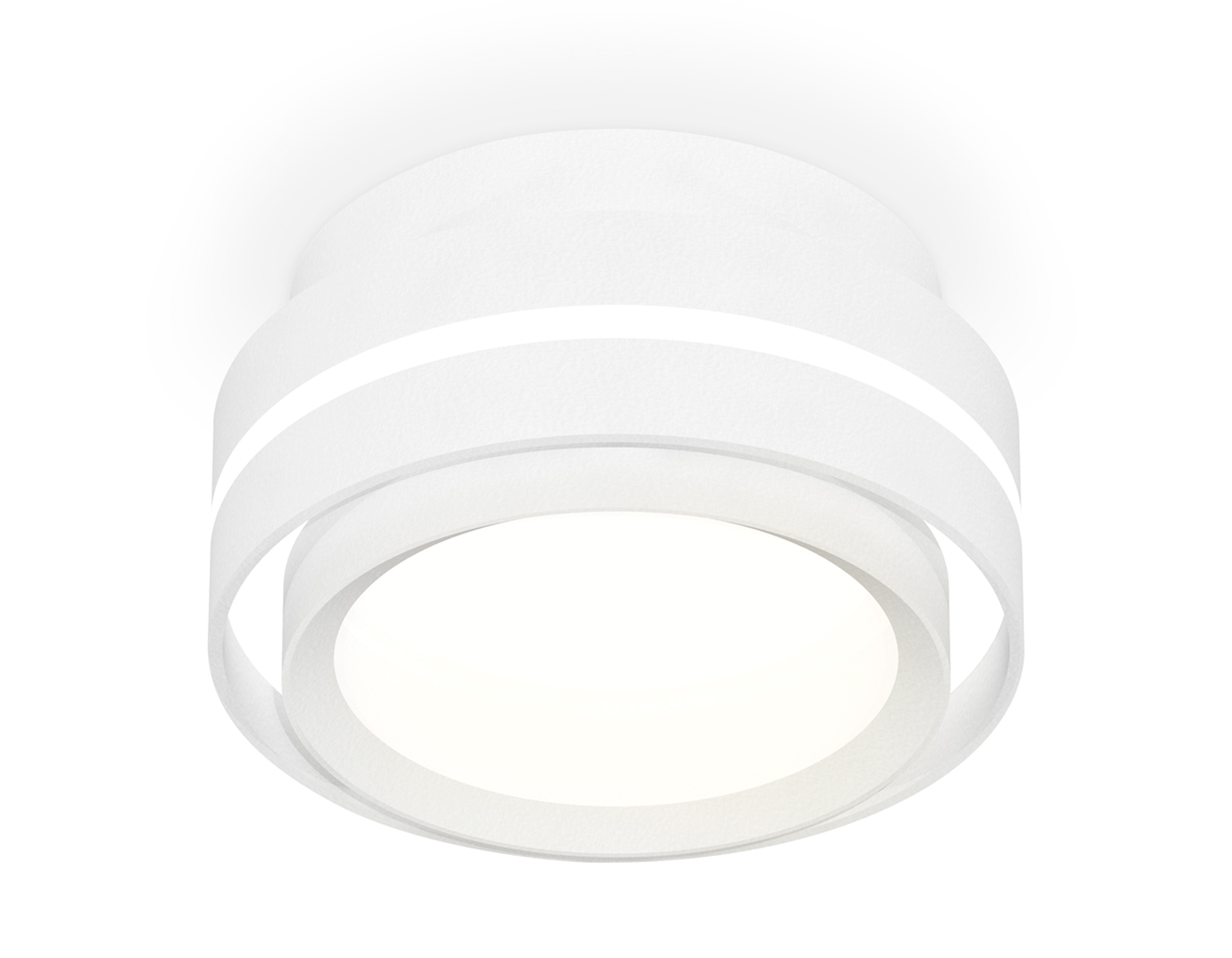 Ambrella Комплект накладного светильника XS8412001 SWH/CL белый песок/прозрачный GX53 (C8412, N8112) фото