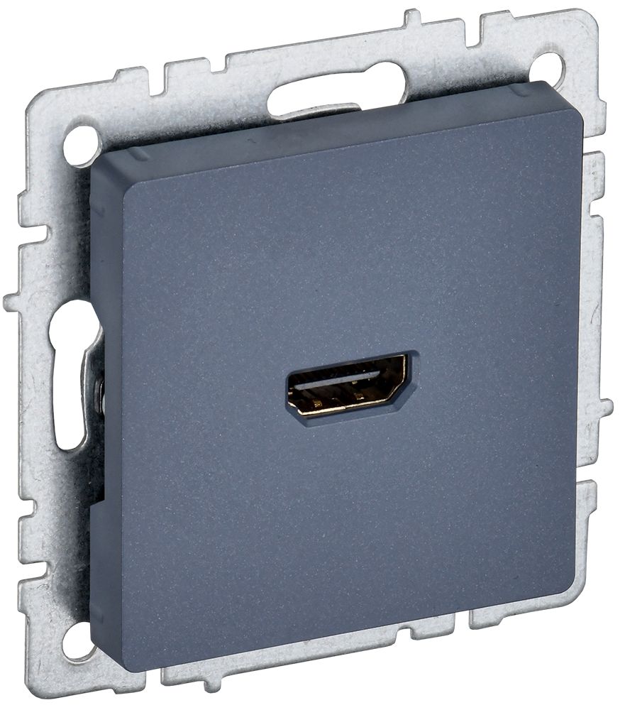 IEK BRITE BASE Маренго Розетка HDMI РHDMI-0-БрМ фото