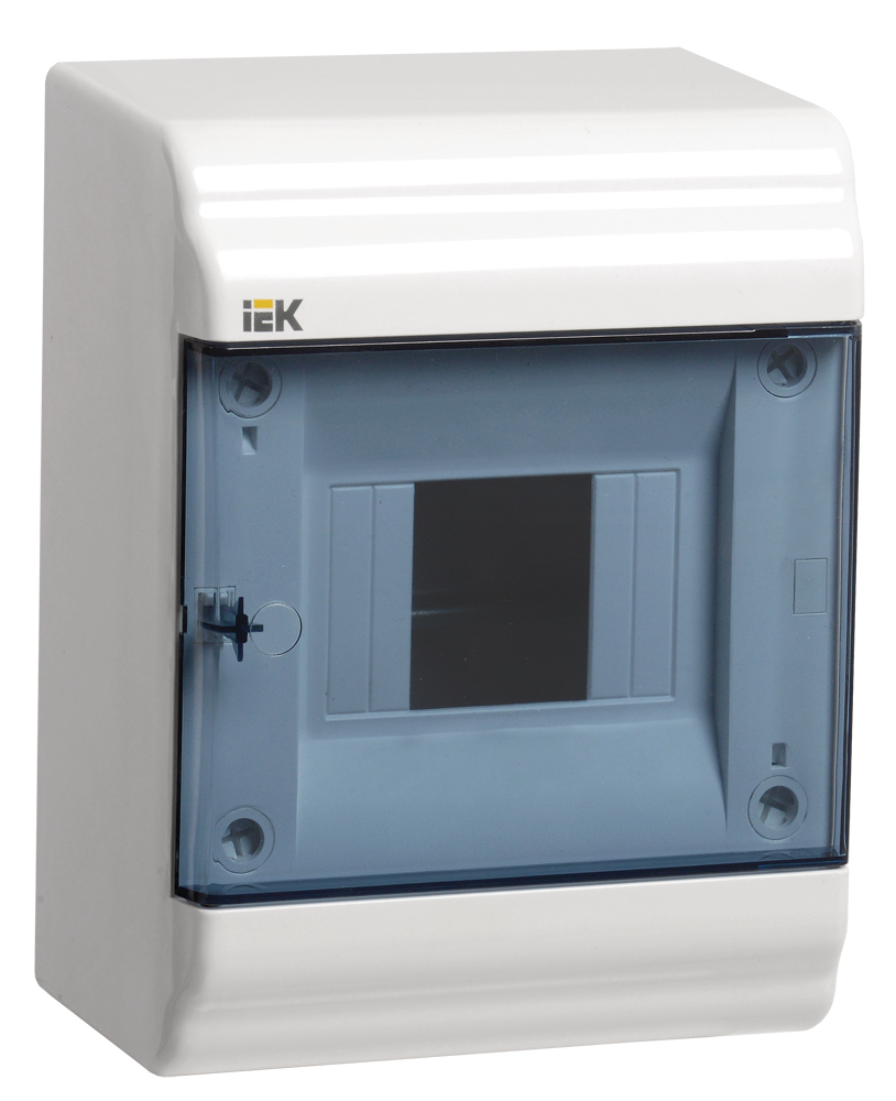IEK PRIME Корпус пластиковый навесной ЩРН-П-4 белый IP41 фото