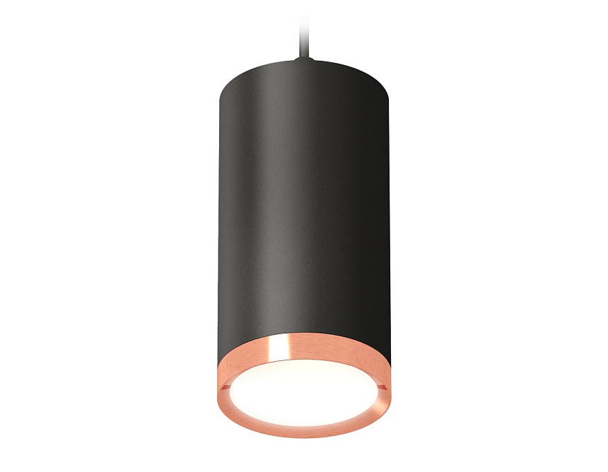 Ambrella Комплект подвесного светильника GX53 XP8162014 SBK/PPG черный песок/золото розовое полированное GX53 (A2333, C8162, N8126) фото