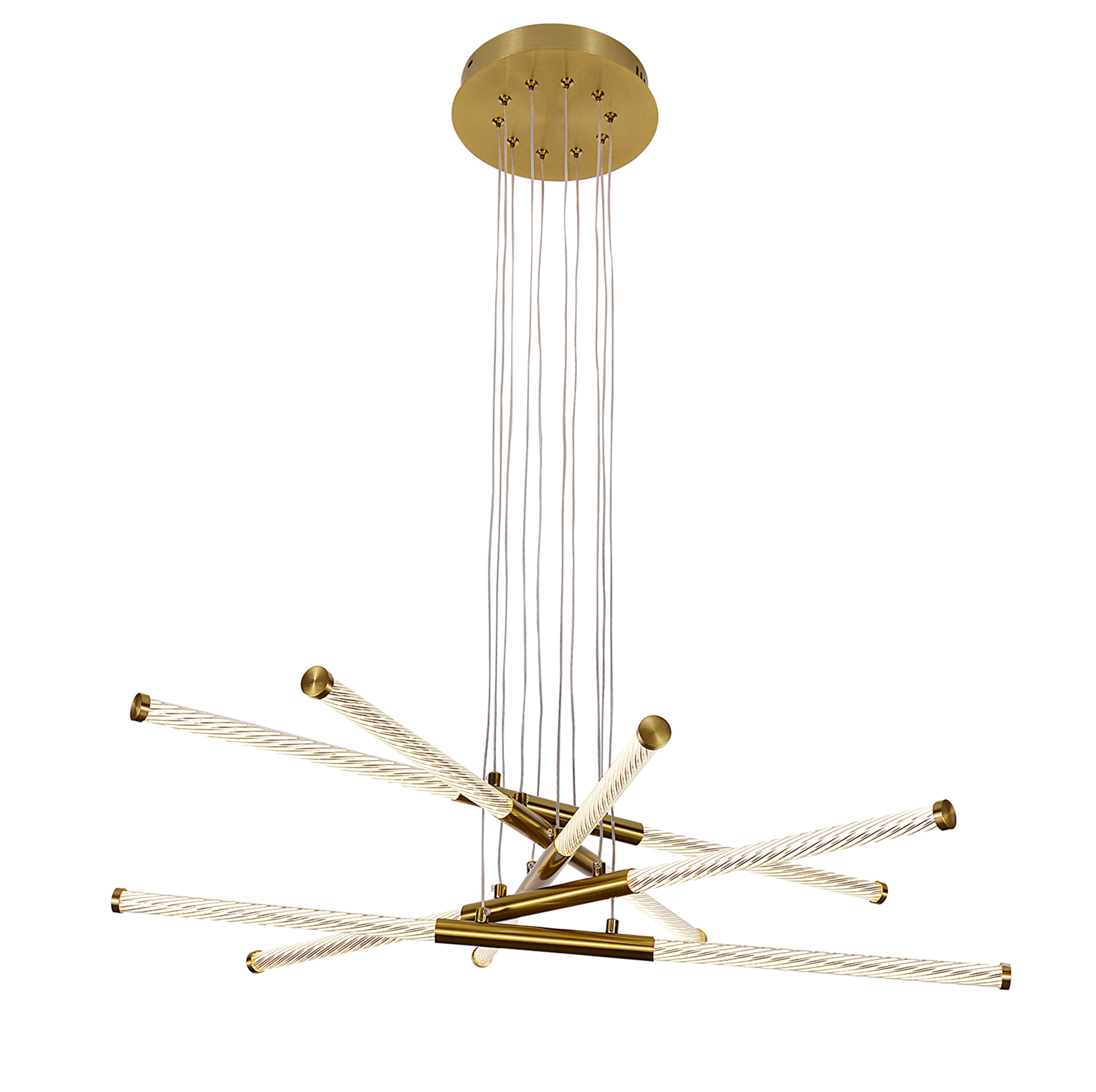 F-Promo 4469-5P, подвесная люстра, D800xH1000/1800, LEDx55W, 7000LM, 4000K, included фото