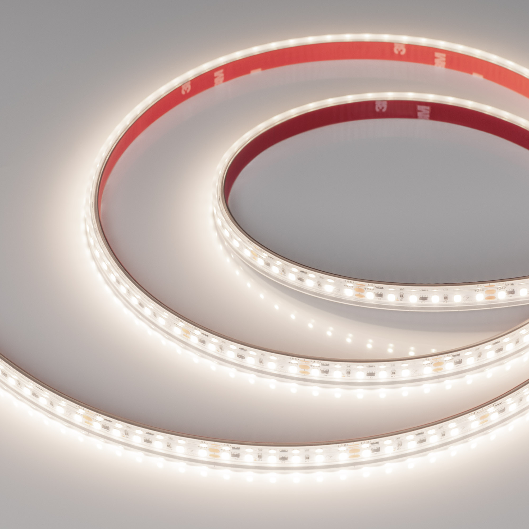 Лента герметичная IC-PS-A120-10mm 24V Day4000 (9.6 W/m, IP67, 2835, 10m) (Arlight, стабилизированная) фото