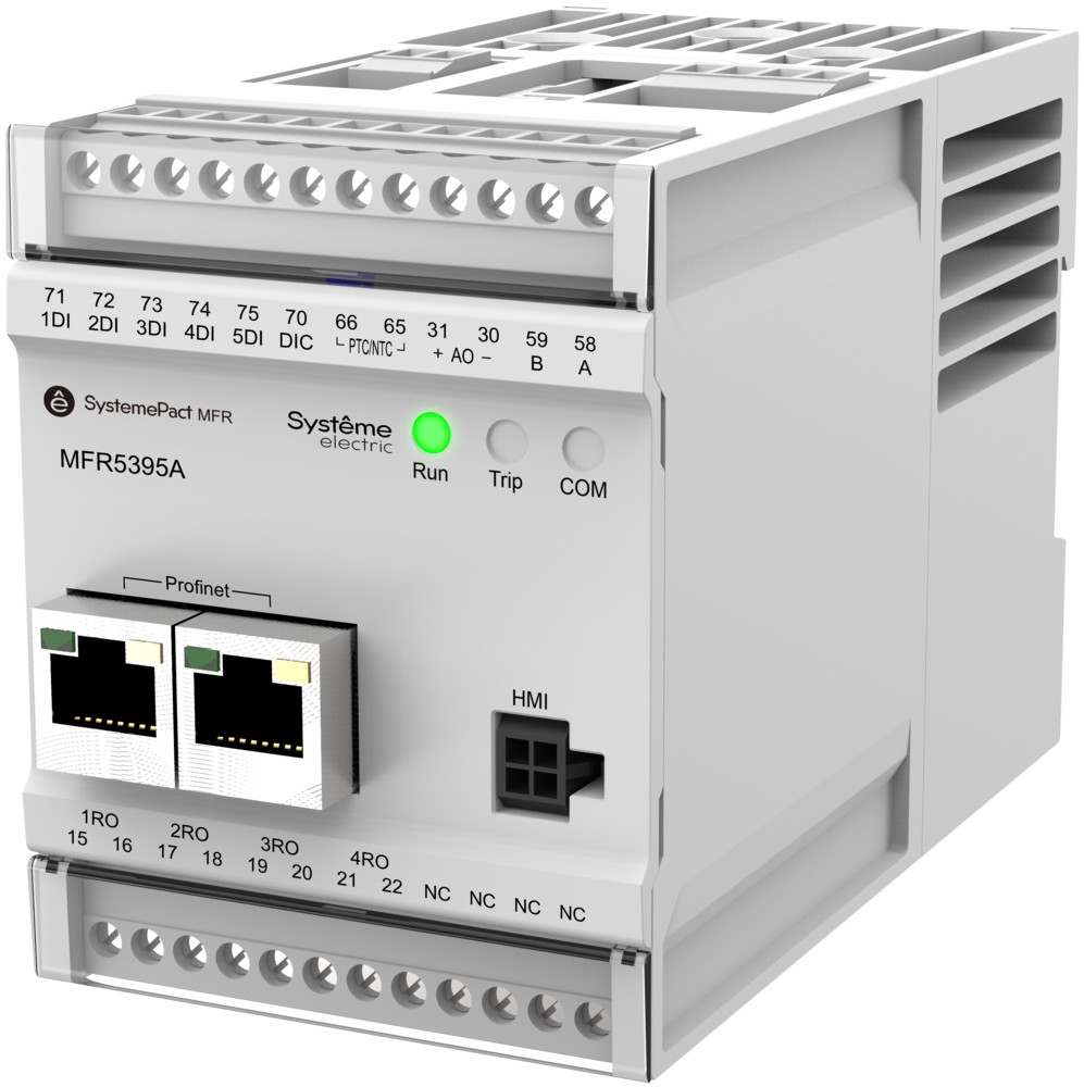 Systeme Electric SystemePact MFR  Реле MFR530 MODBUS-RTU + PROFINET 0.2-5A ТТ Ø10.5ММ 80-270В AC/DC фото