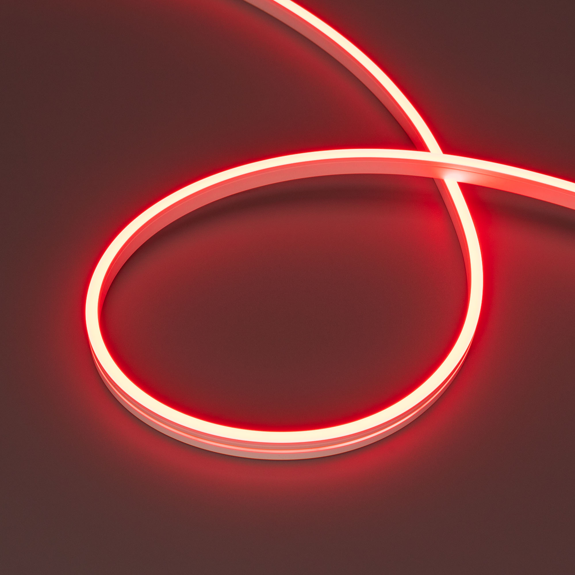 Arlight Лента герметичная MOONLIGHT-SIDE-A168-4x10mm 24V Red (7.2 W/m, IP65, 5m, wire x2) (Силикон) фото