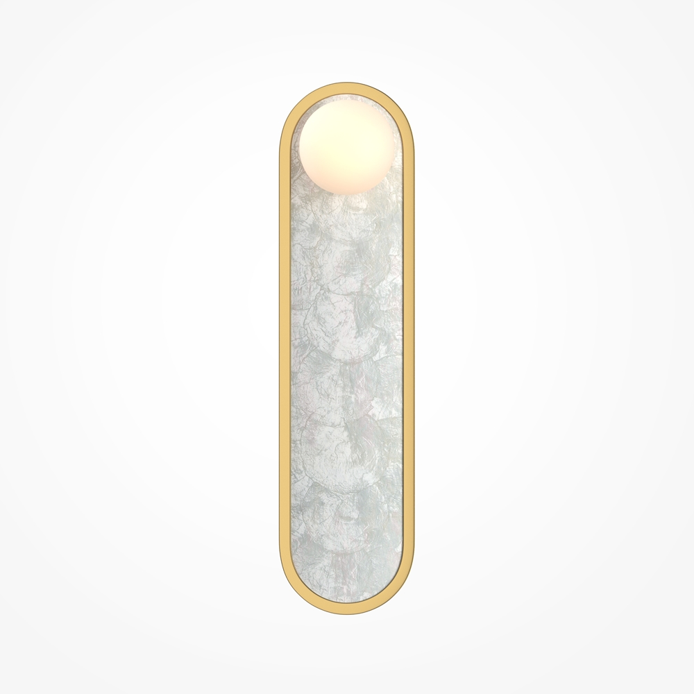Maytoni Настенный светильник (бра) Perlamour Латунь MOD473WL-L25BSK фото