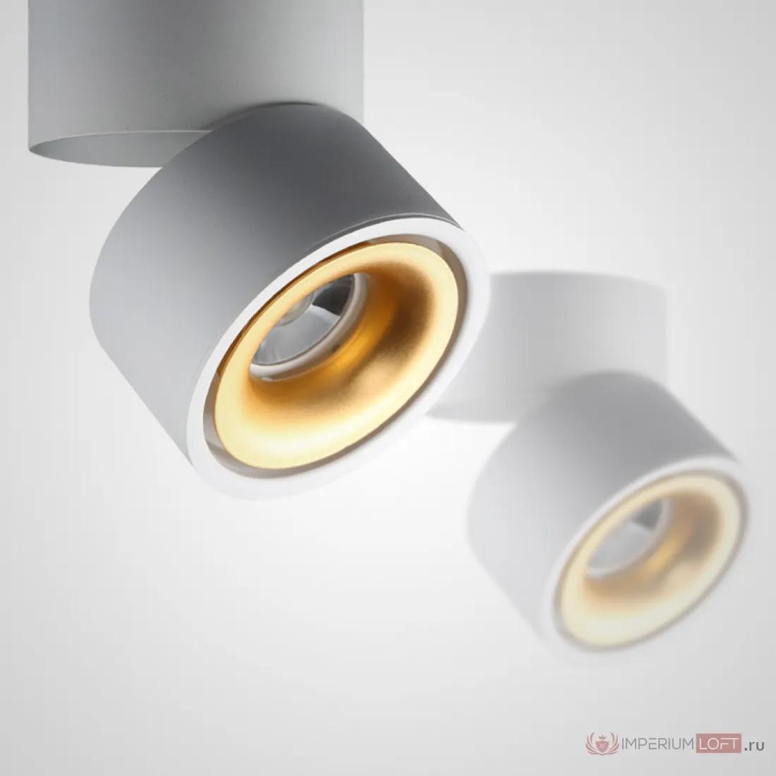 ImperiumLoft Потолочный светильник AGENDA White+Gold 10W фото