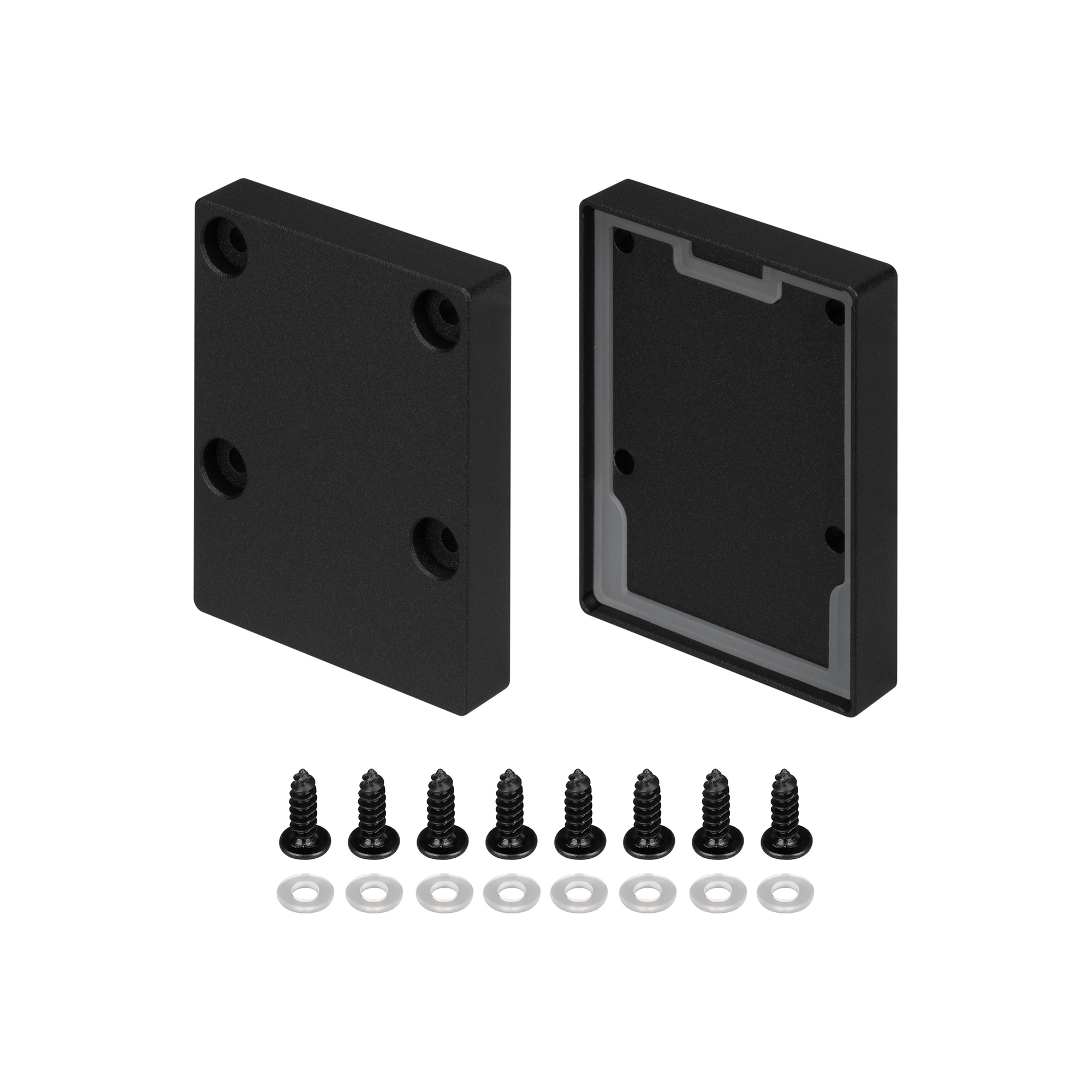 Arlight Заглушка IP-LINE-4050 BLACK глухая (Металл) фото