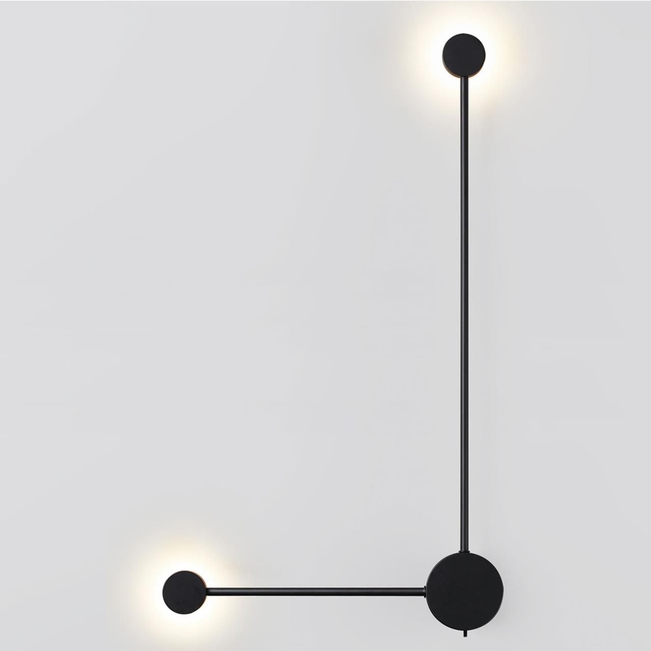 Odeon Light 7008/10WL HIGHTECH ODL25 черный/металл/акрил Настенный светильник LED 3000/4000K тумблер на корп. 10W 220V CRI > 90 SATELLITE фото