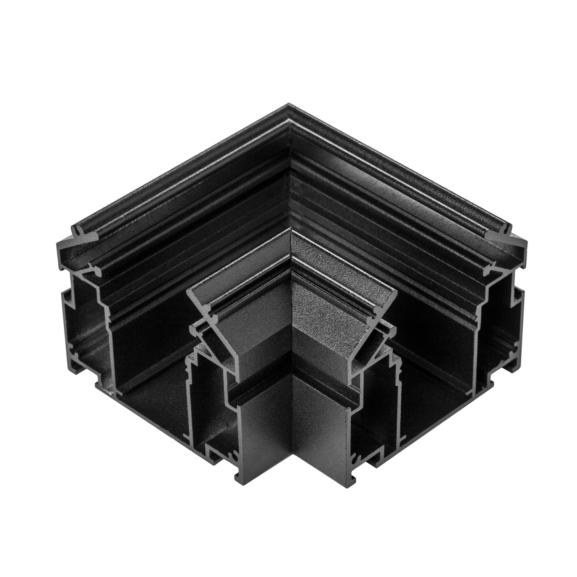 Lightstar 505407 Угловое соединение для трека под гарпун 505427/505437 TETA ЧЕРНЫЙ, шт фото