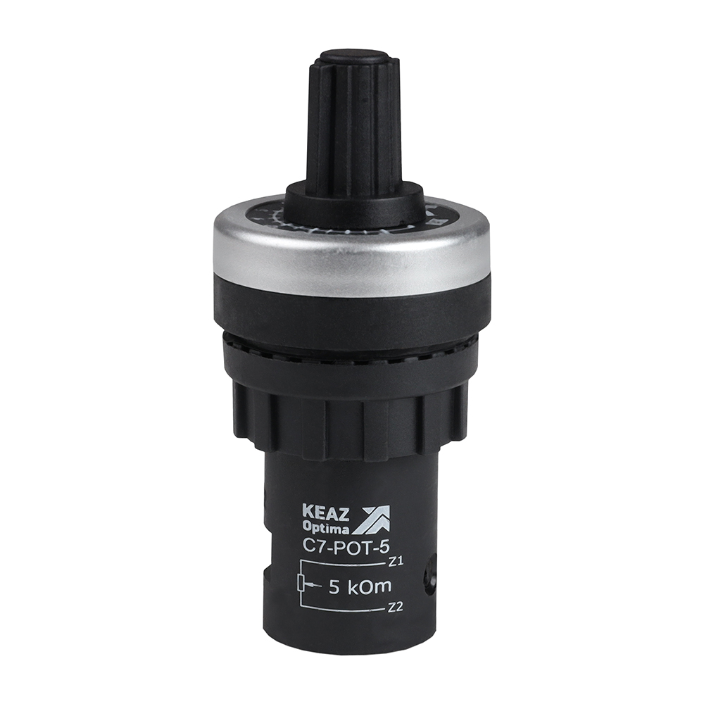 КЭАЗ Потенциометр OptiSignal Compact D22 С7-POT-1, 1 кОм XB4BD912R1K. фото