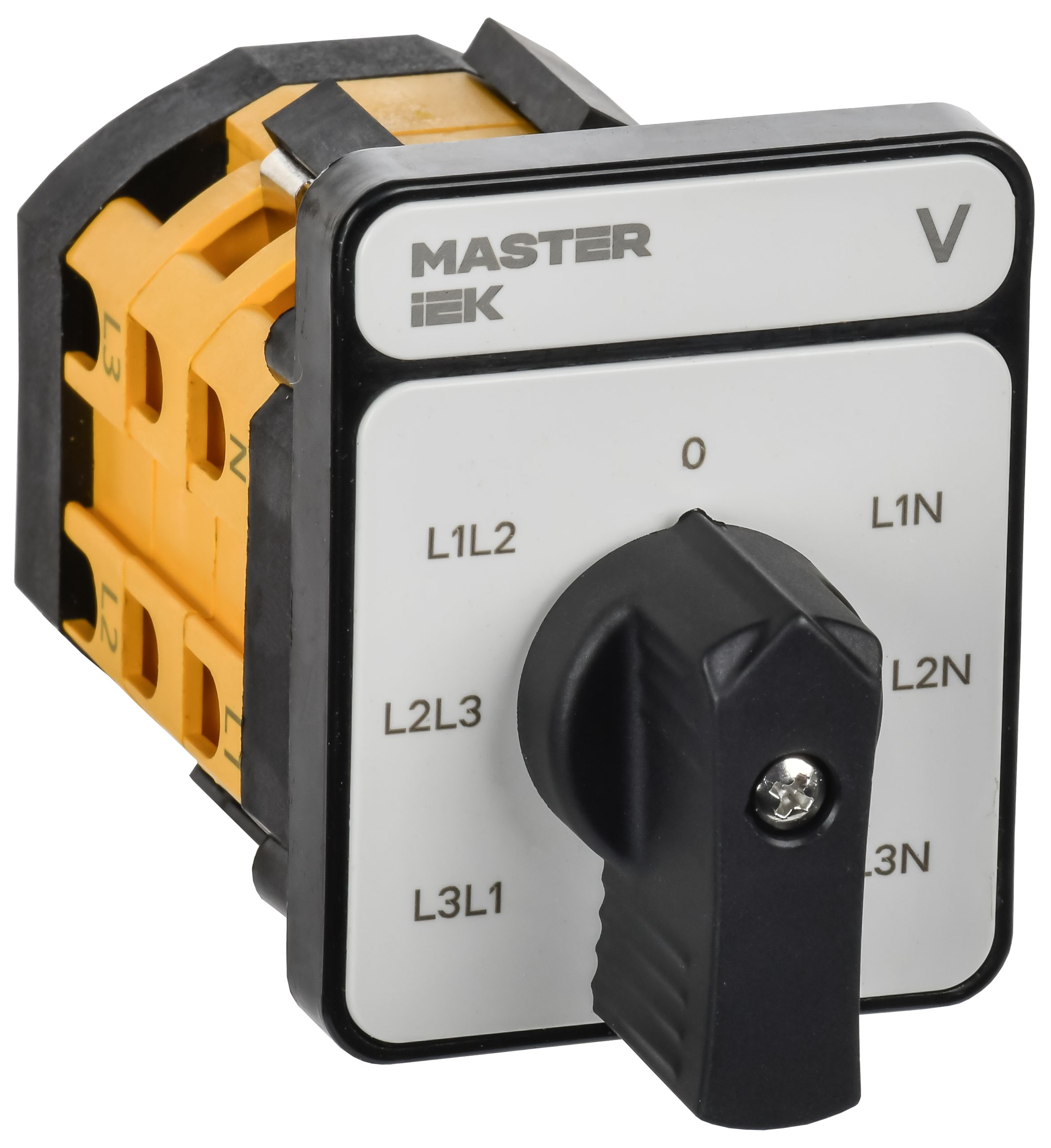 IEK MASTER Перекл. кулачк. станд. черн. рук. 10А сх. 66 фото