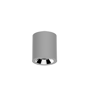 Varton Светодиодный светильник DL-02 Tube накладной 100х110 мм 12 Вт 4000 K 35° RAL7045 серый муар фото