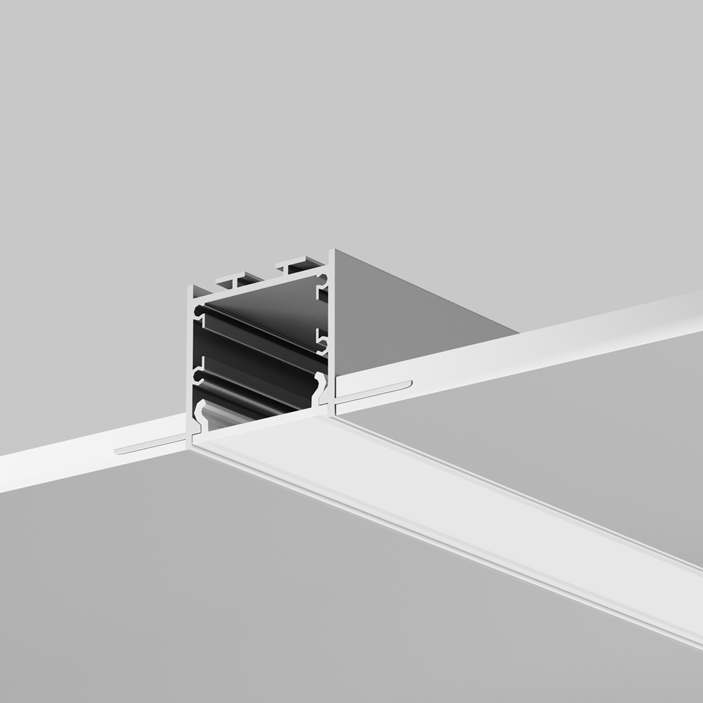 Maytoni Led Strip Алюминиевый профиль встраиваемый скрытого монтажа 72x36 (Серебро, 3 м), ALM-7236T-S-3M фото