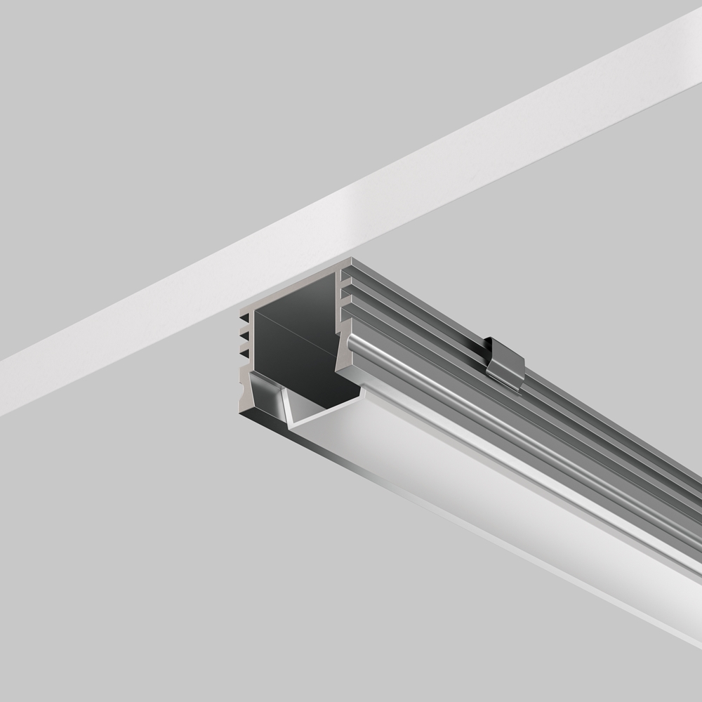 Maytoni Led Strip Алюминиевый профиль накладной 16x12 (Серебро, 2 м), ALM-005-S-2M фото