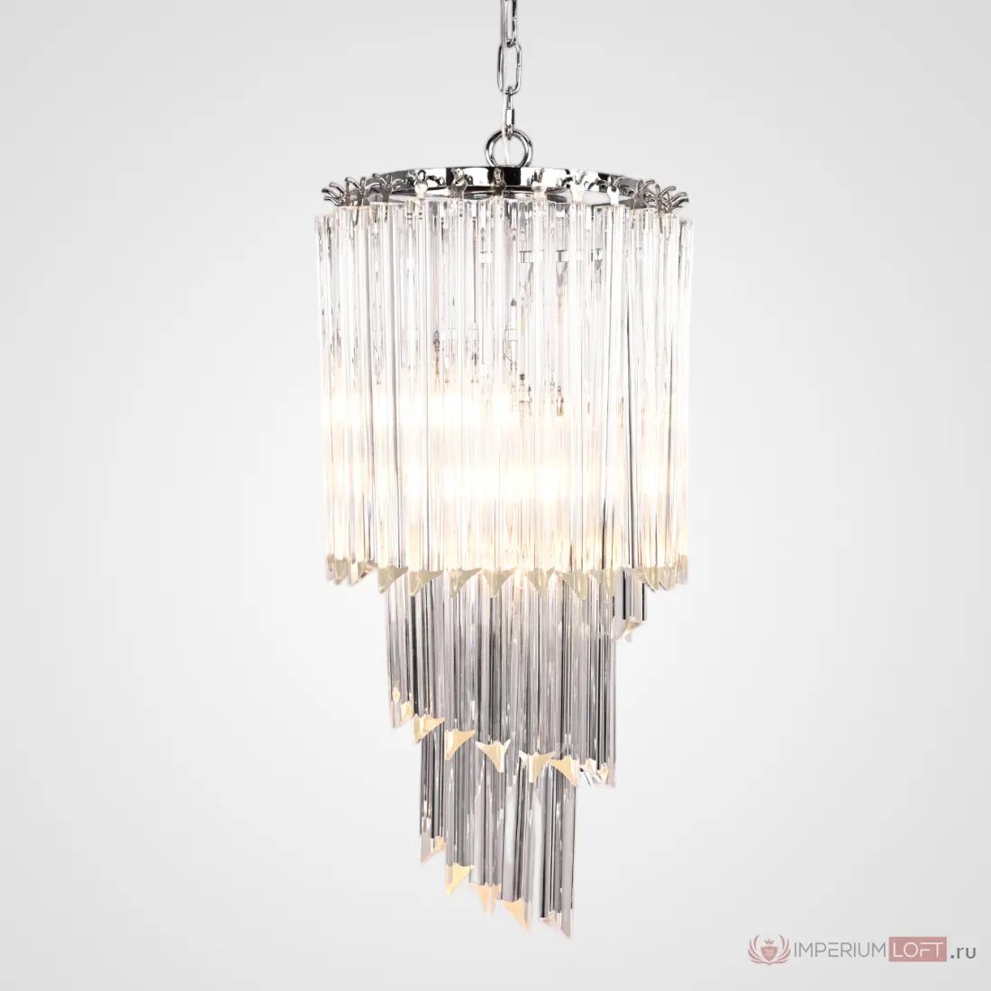 ImperiumLoft Люстра Odeon Chandelier Glass Clear фото