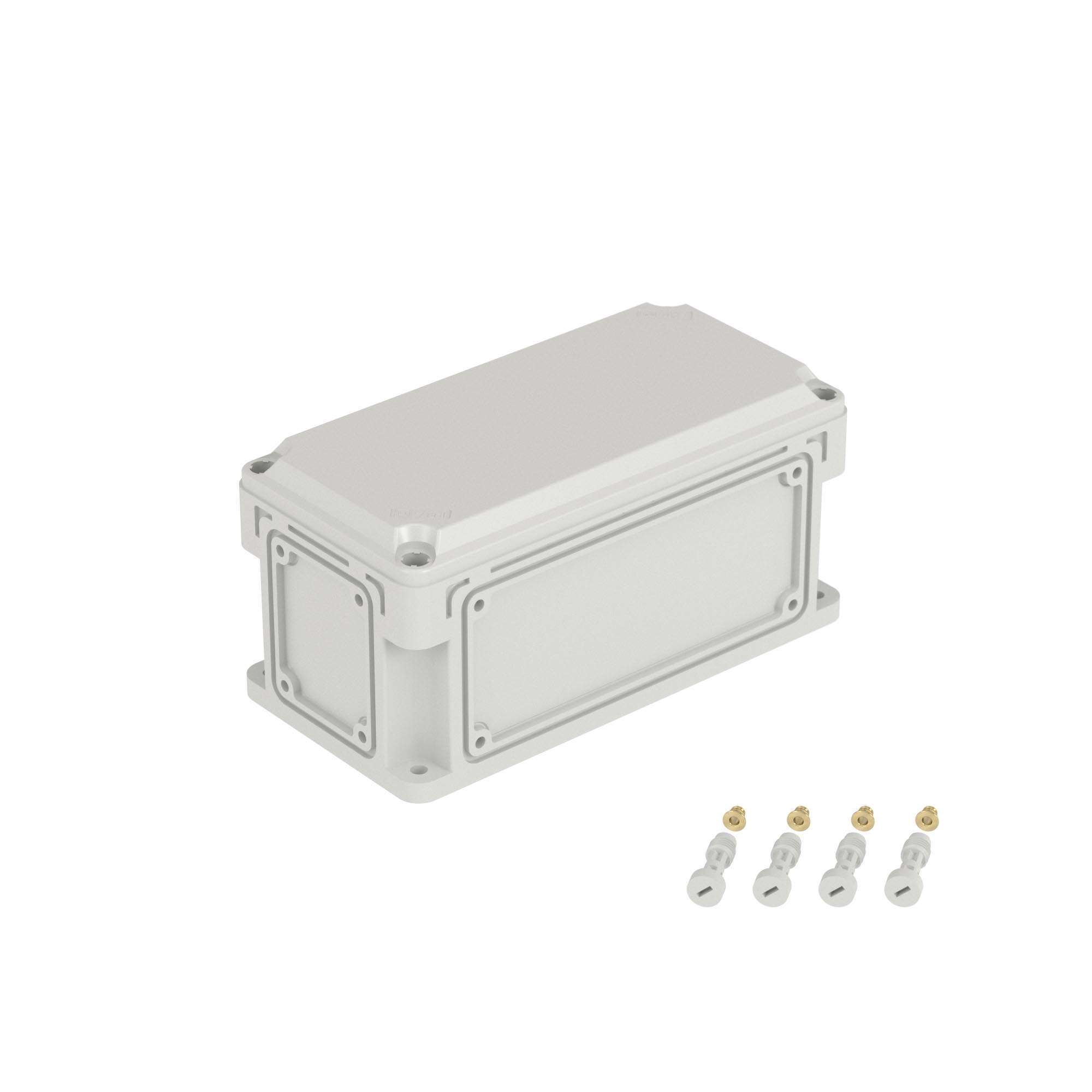DKC Корпус RAM box без МП 300х150х146 мм, с фланцами, непрозрачная крышка  высотой 21 мм, IP66/IP67 фото