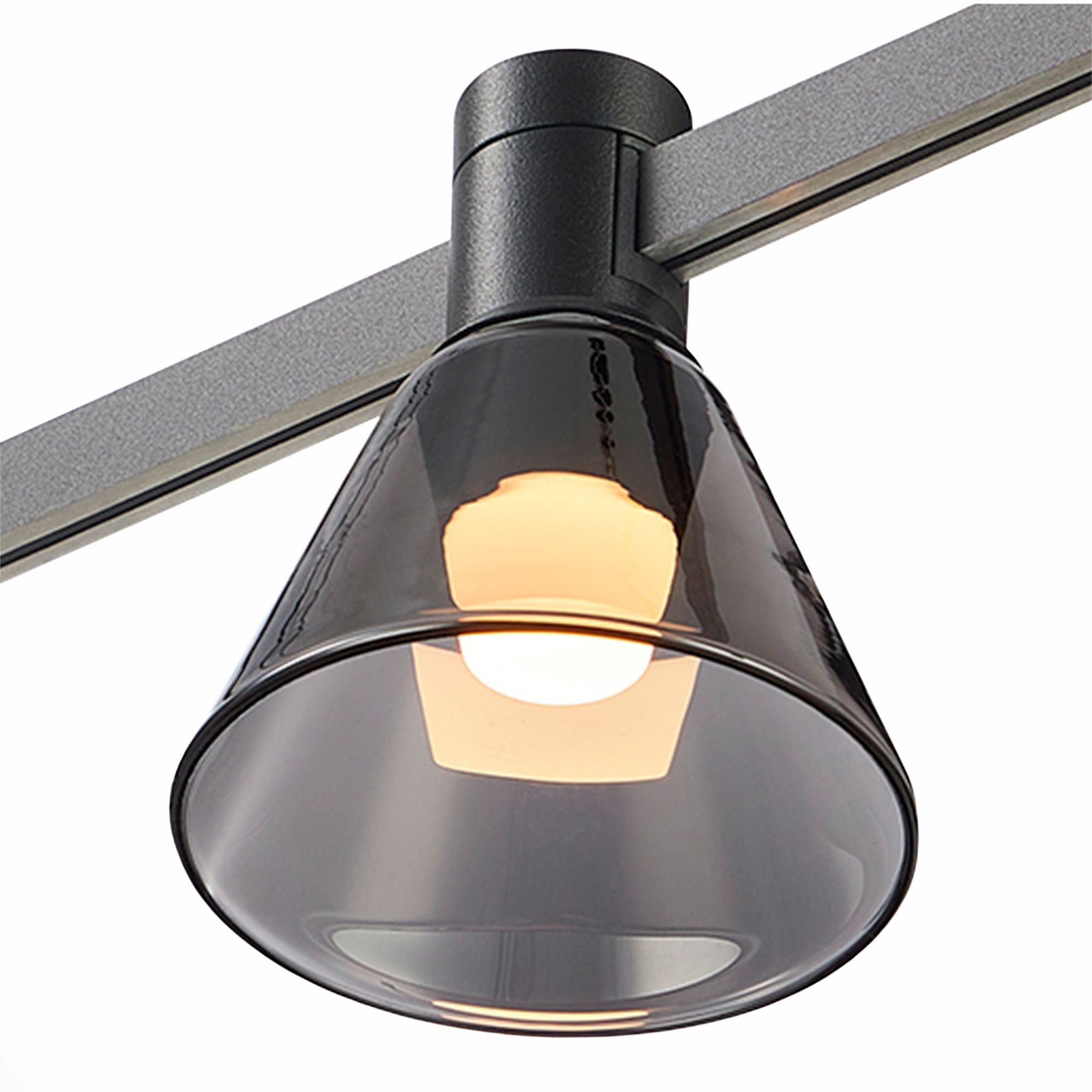 ST LUCE ST814.446.03 Магнитный трековый светильник FARM Черный LED 1*3W 4000K 78Lm Ra90 120 IP20 D90xH102 2 фото